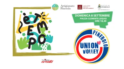 Incontro con Unionvolley Pinerolo in occasione dell'Artigianato - 8 settembre 2024