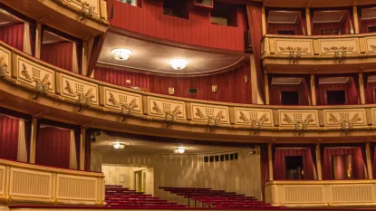 Interno di un teatro